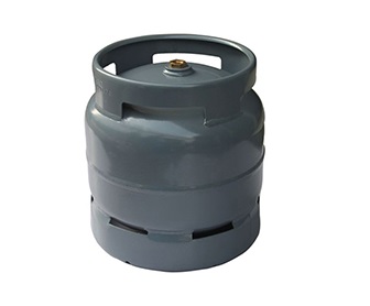 6 KG Gas Cylinder fitted camping valve